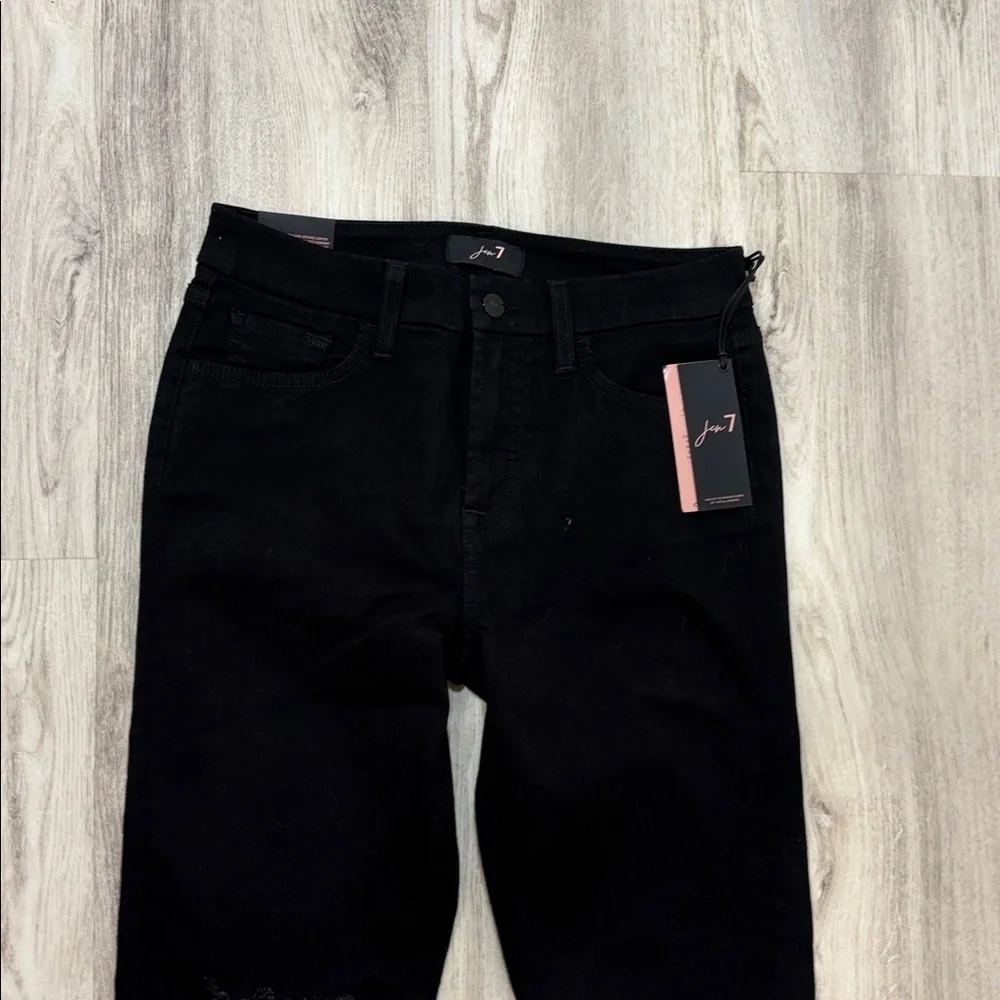 Jen 7 for 7 for all man kind straight jeans raw hem size 6  NWT